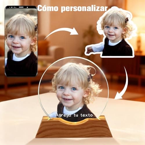 Bola de Cristal Personalizada WBW, otro ángulo