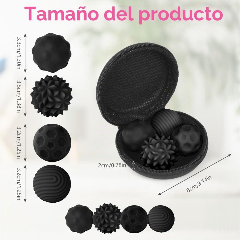 Bolas magnéticas de silicona antiestrés, foto 2
