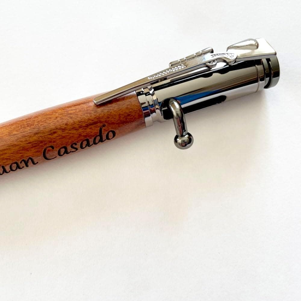 Bolígrafo grabado personalizado de temática de caza, foto 3