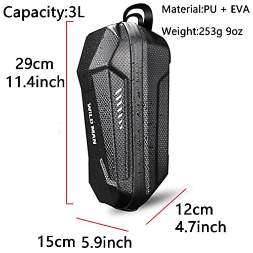 Sistema de sujeción de la bolsa WILD MAN al manillar