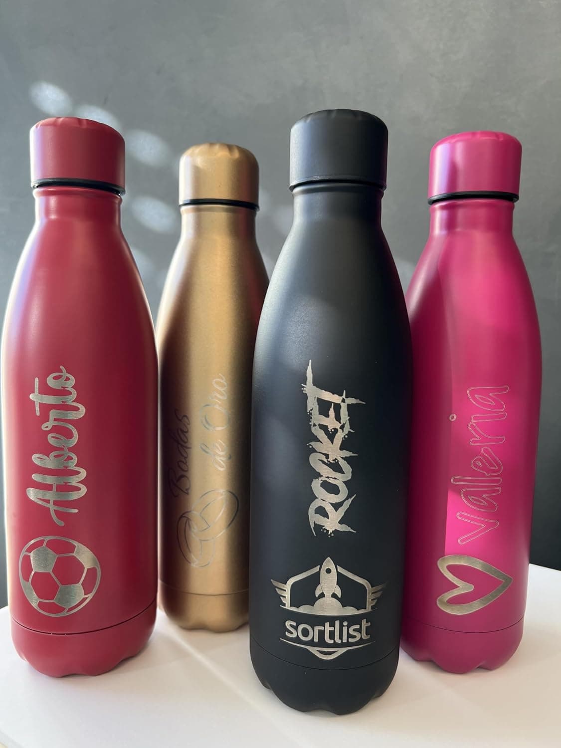 Botella de Agua Deporte Personalizada con Nombre, foto 3