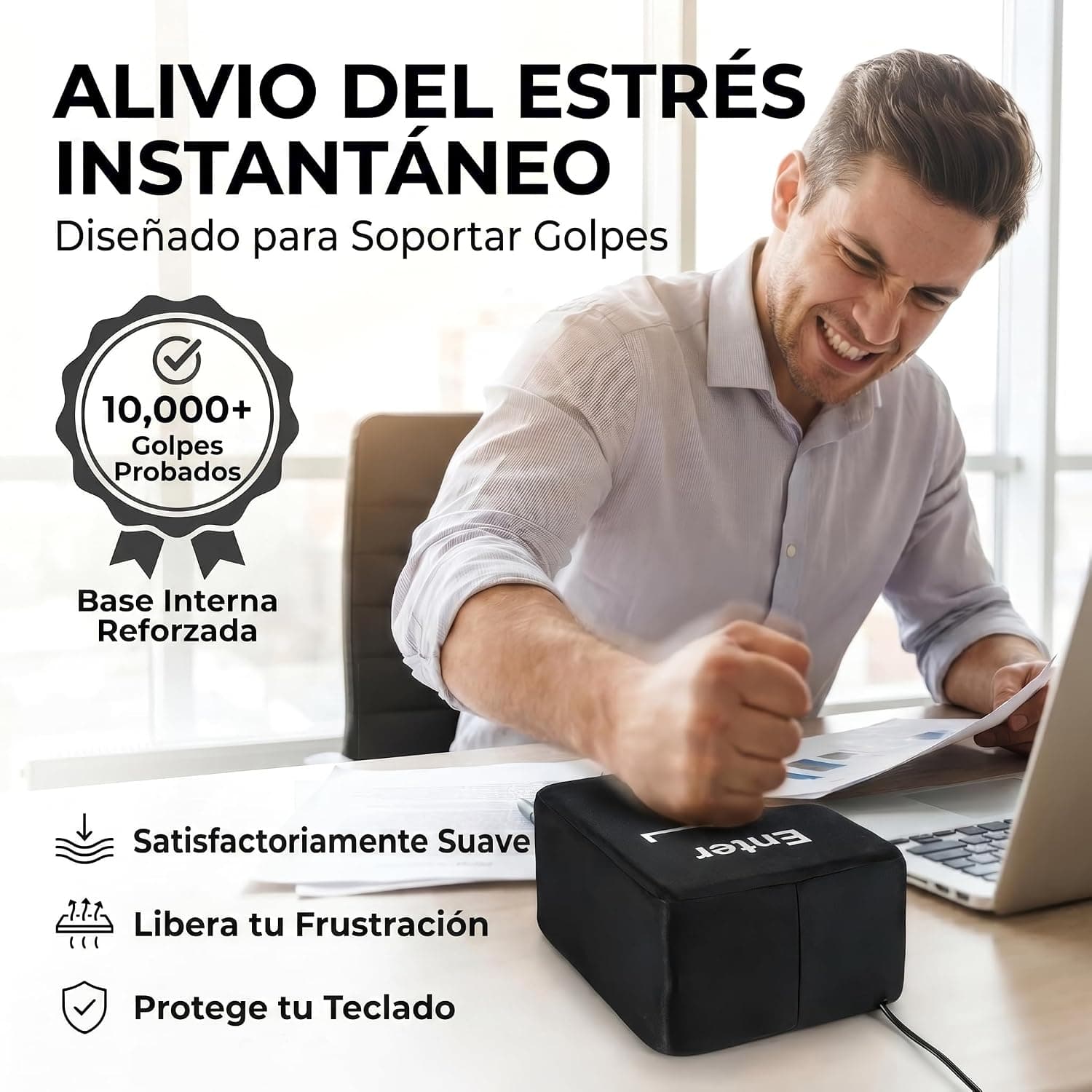 Botón Enter Gigante XXL con USB, foto 2