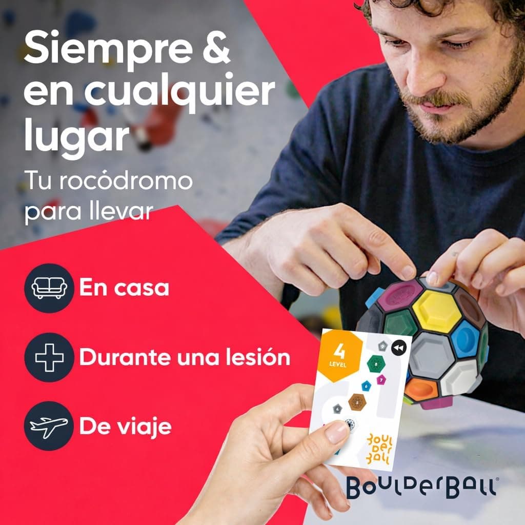 Boulderball, la Pelota de Escalada para los Dedos, foto 3