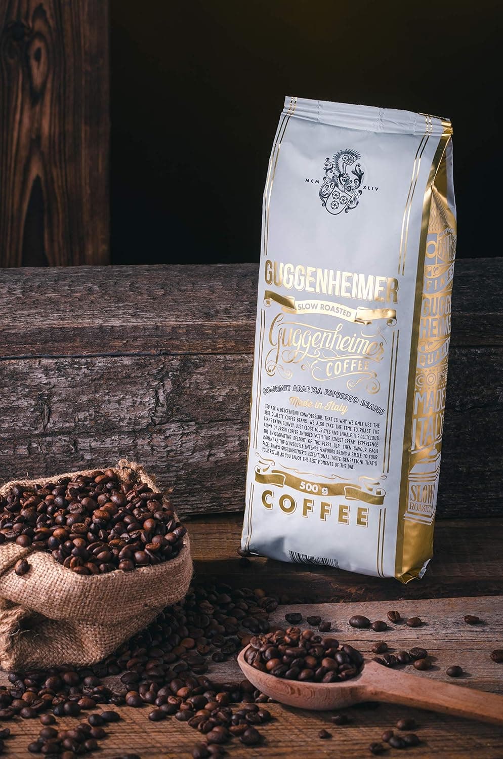 Café en grano de baja acidez con tueste lento italiano, foto 3