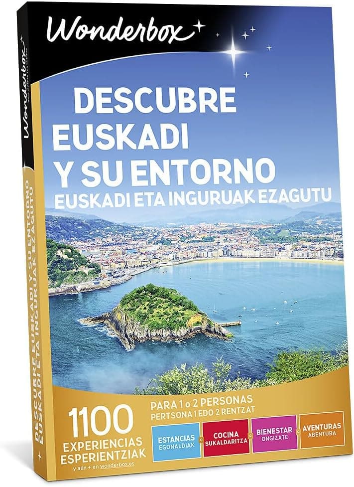 Caja regalo Wonderbox «Descubre Euskadi y su entorno»