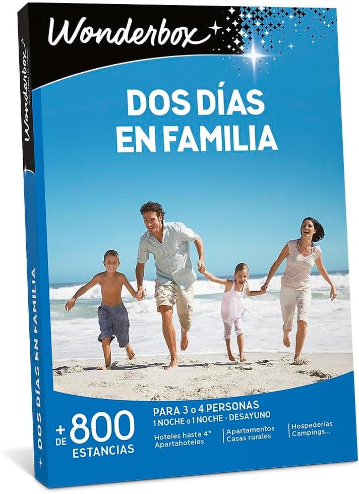 Caja regalo Wonderbox para dos días en familia
