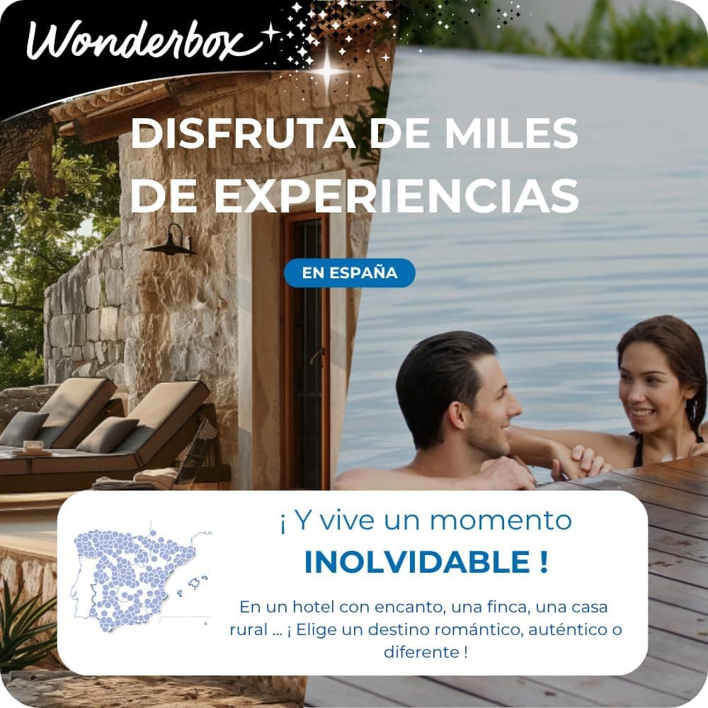 Caja regalo Wonderbox unisex, noche con spa, foto 3