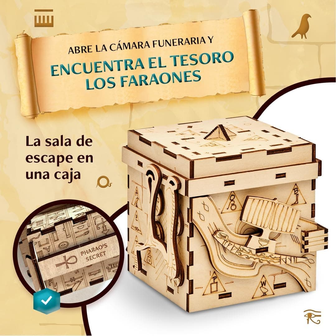 Pharaoh's Secret, caja rompecabezas de INSCAPE, foto 2