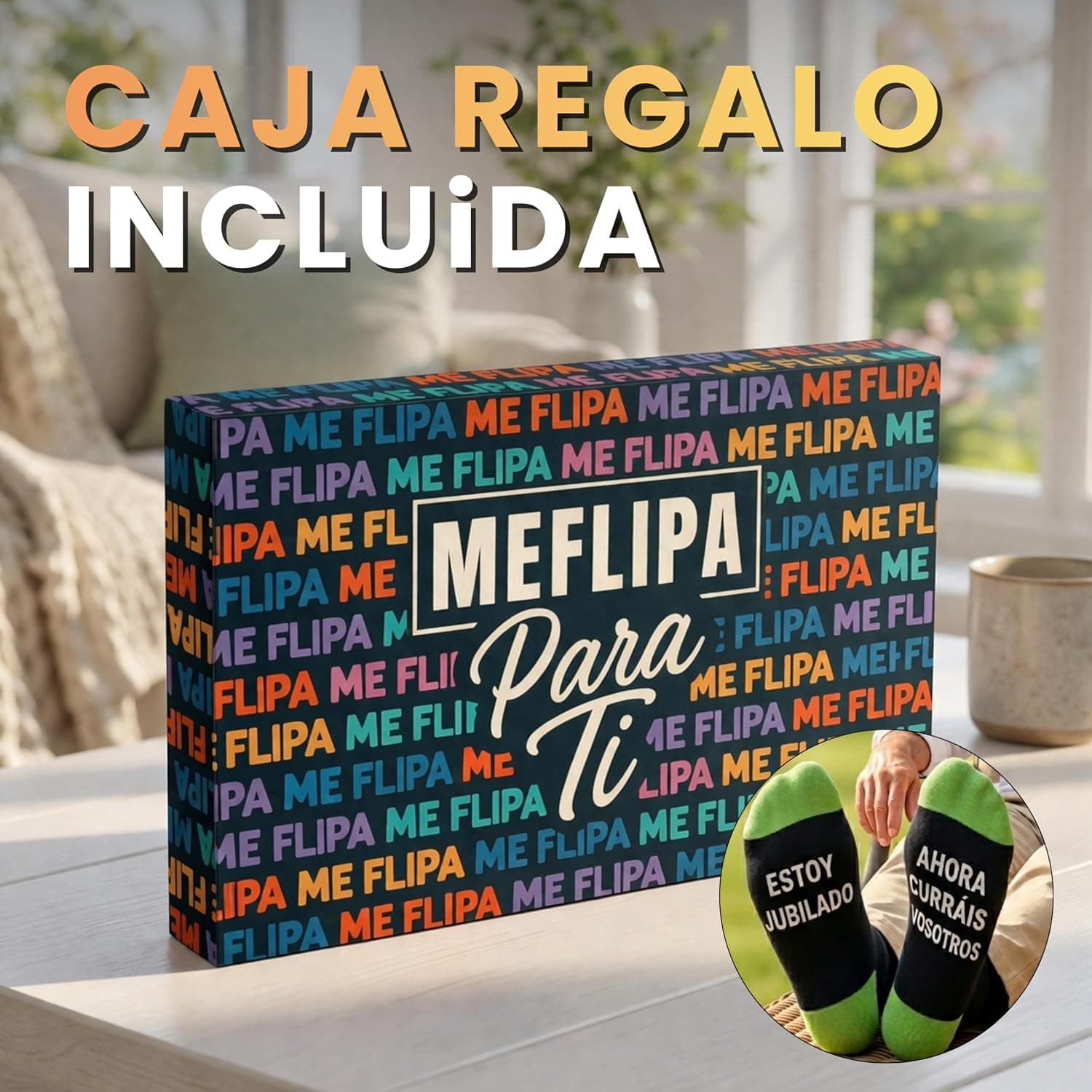 Calcetines de Jubilación Unisex con Caja de Regalo, foto 3