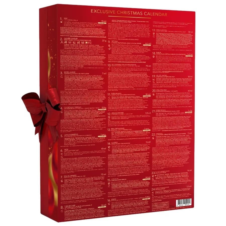 Productos de perfumería y maquillaje del calendario Douglas