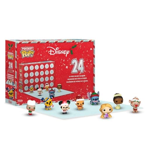 Figuras Pocket Pop de Disney dentro del calendario