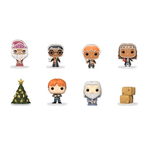 Caja del calendario Funko Harry Potter con las 24 casillas