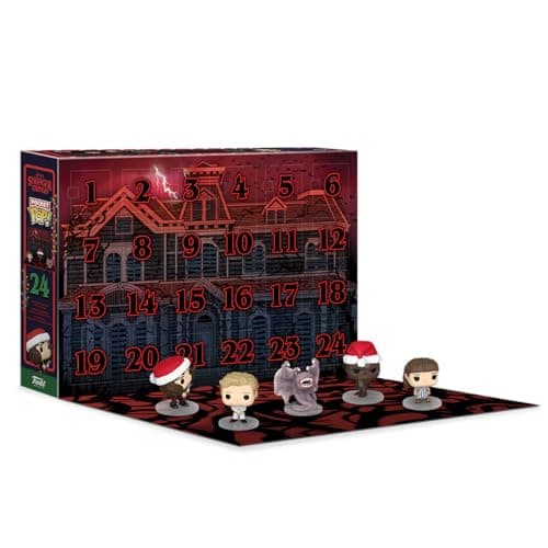Minifiguras Funko de Stranger Things dentro del calendario