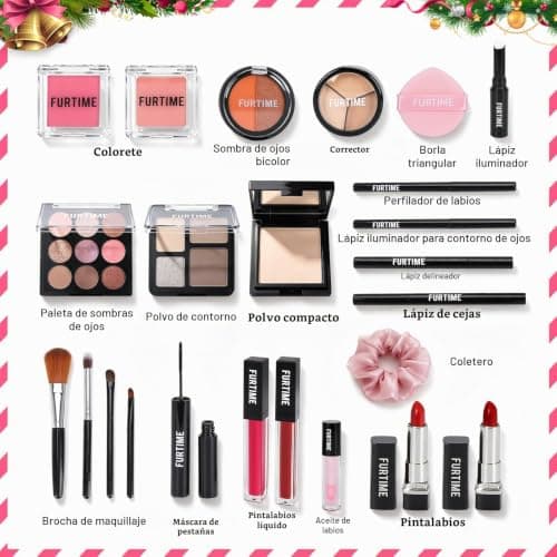 Productos de maquillaje FURTIME del calendario