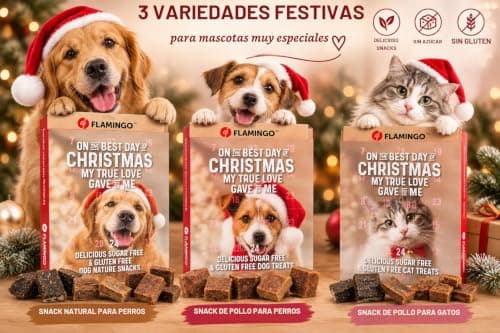 Caja del calendario de Adviento Flamingo para gatos