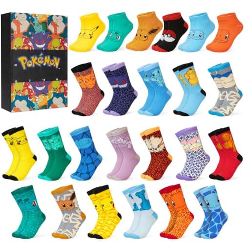 Calendario de Adviento Calcetines Pokémon Get Trend