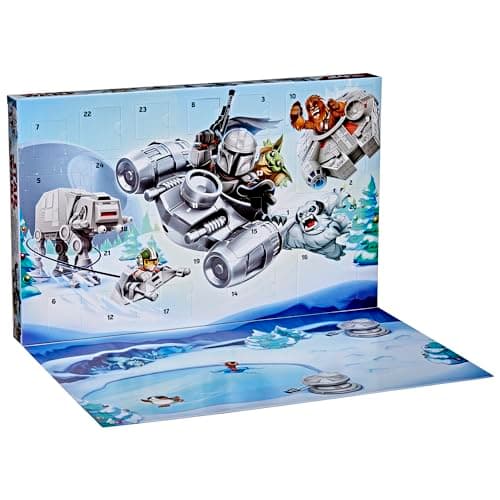 Minifiguras y vehículos de Star Wars del calendario Hasbro
