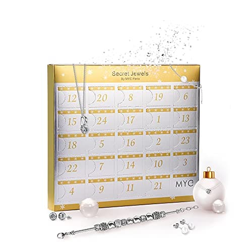 Calendario de Adviento MYC-Paris con pulsera, colgante y pendientes