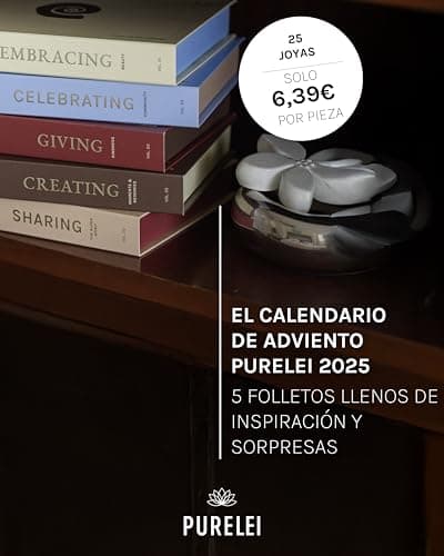 Piezas de joyería exclusiva del calendario Purelei