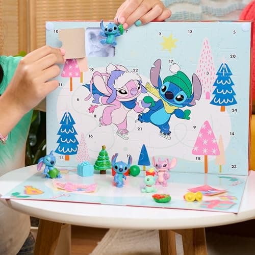 Figuras coleccionables de Stitch del calendario