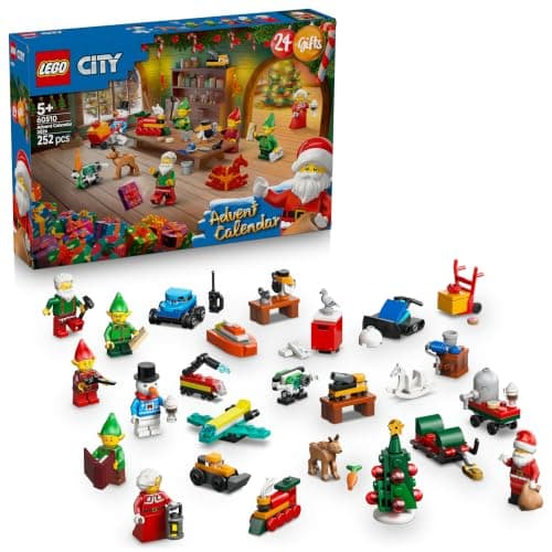 Calendario de Adviento LEGO City 2026 con las 24 casillas