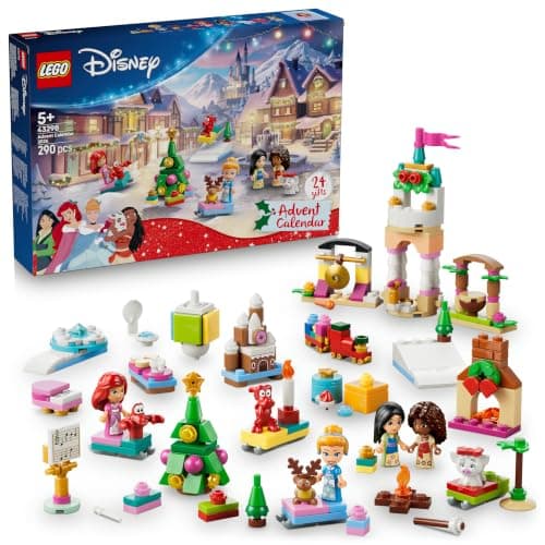 Calendario de Adviento LEGO Disney Princess con las 24 casillas