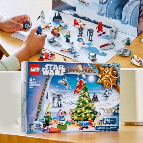Minifiguras de Princesa Leia y Ahsoka Tano del calendario LEGO