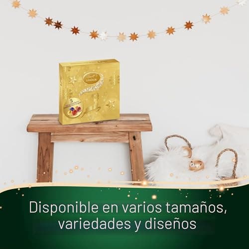 Detalle del formato mini del calendario Lindor
