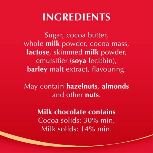 Bombones de chocolate dentro del calendario Lindt Teddy