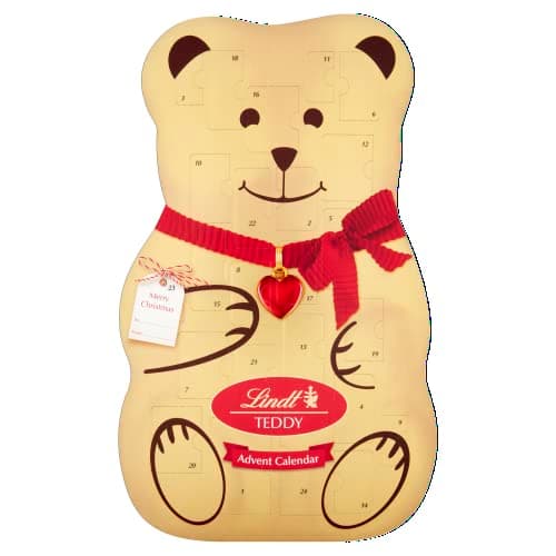 Calendario de Adviento Lindt Teddy 3D
