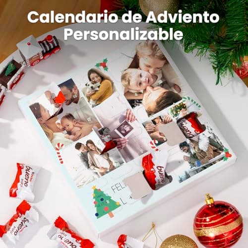 Opciones de relleno variadas del calendario Made in Gift