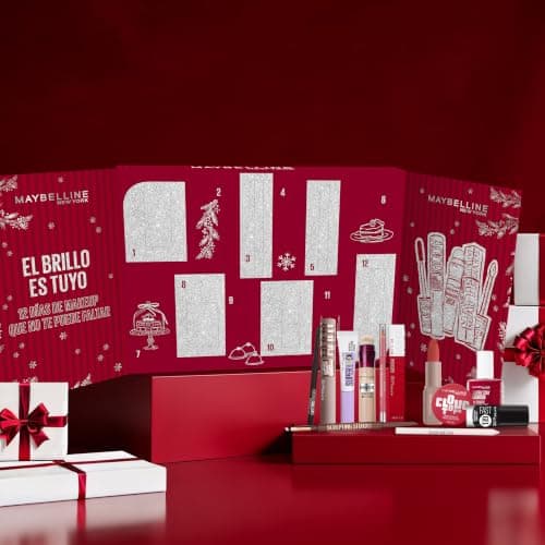 Productos de maquillaje Maybelline del calendario