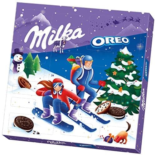 Calendario de Adviento Milka Oreo cerrado