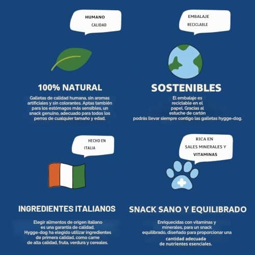 Galletas naturales con sabores variados del calendario Hygge
