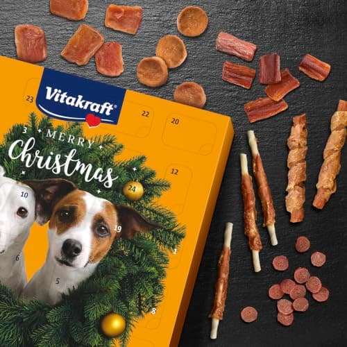 Snacks de carne del calendario Vitakraft para perros
