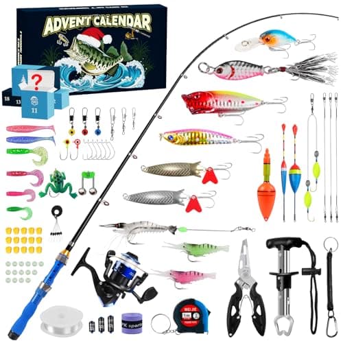 Calendario de Adviento Pesca Vexyra con cebo y caña