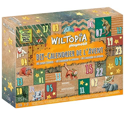 Calendario de Adviento Playmobil Wiltopia con figuras de animales
