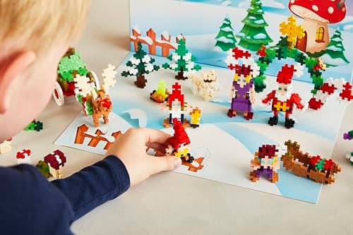 Piezas de construcción Plus Plus del calendario