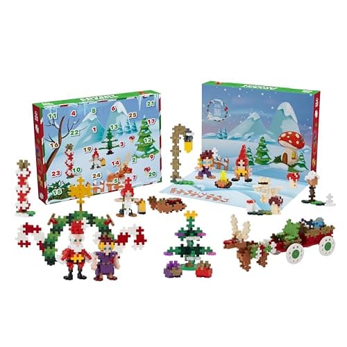 Calendario de Adviento Plus Plus con 600 piezas