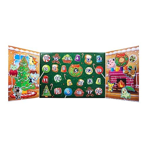 Figuras de batalla Pokémon del calendario Jazwares