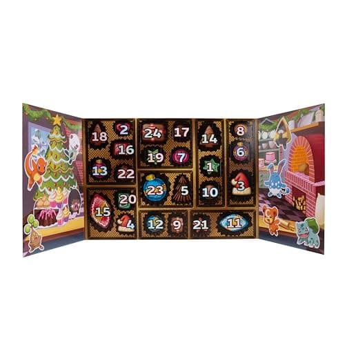 Figuras de batalla de 2 pulgadas del calendario Pokémon