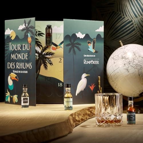 Miniaturas de 20 ml de rones de distintos países