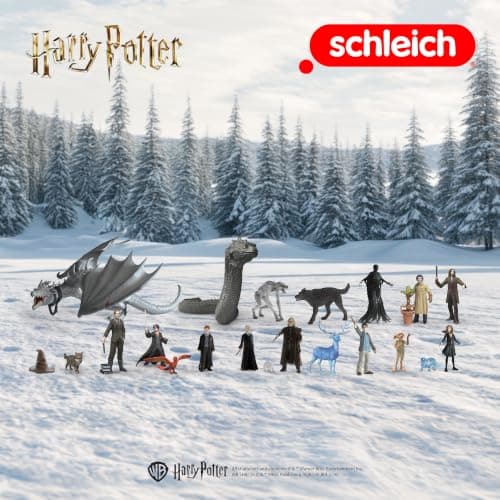 Figuras en miniatura pintadas a mano del calendario Schleich