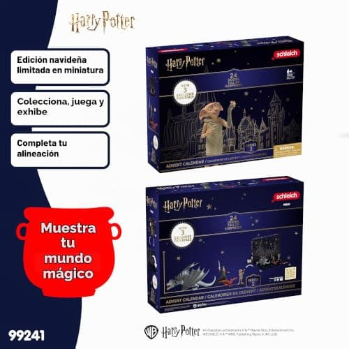 Detalle de pintura de las figuras Schleich Harry Potter