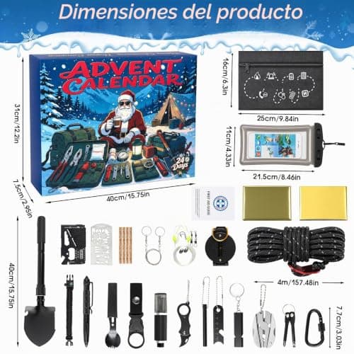 Caja del calendario de Adviento TBRFP para aventura