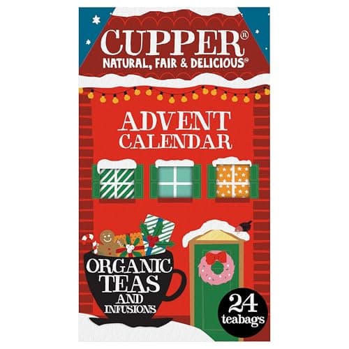 Calendario de Adviento de Té Cupper cerrado