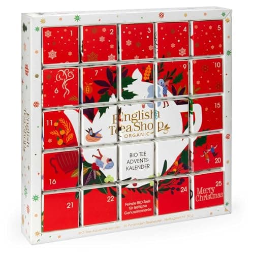 Calendario de Adviento de Té English Tea Shop Red Christmas