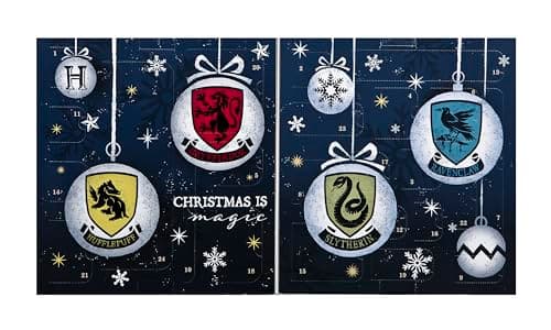 Caja plegable con lazo del calendario Undercover Harry Potter
