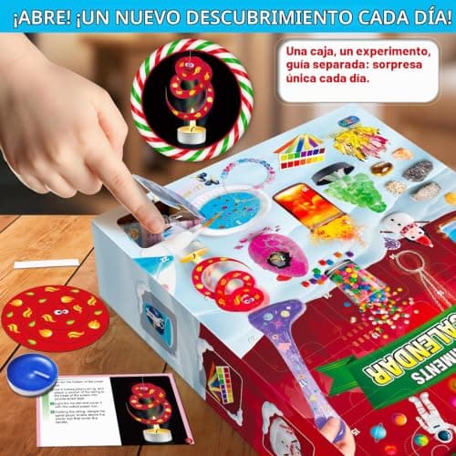 Material para experimentos del calendario UNGLINGA