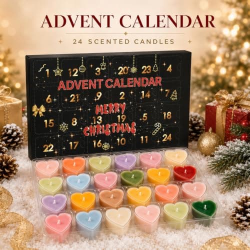 Velas aromáticas del calendario Luxorielle